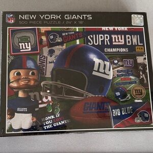 New York Giants 500 piece jigsaw puzzle